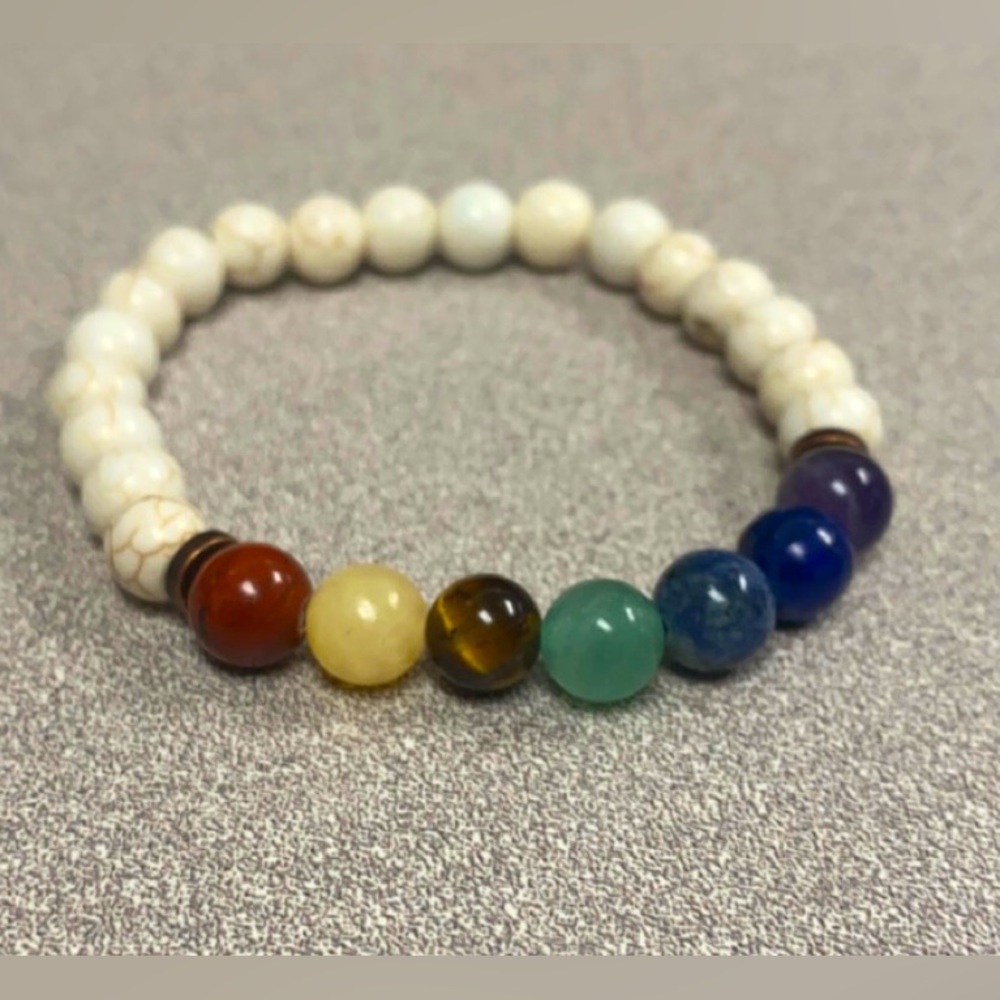 Chakra healing stone bracelets